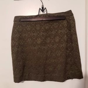 Green Mini Skirt